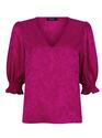 Ydence SS2527/153 Fuchsia Purple Romilly Top