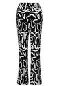 Zoso Irma/0000-0016 Black/White Print fantasy Fabric pant