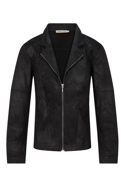 Dreamstar W24-115/Zwart Montana jasje vintage leer