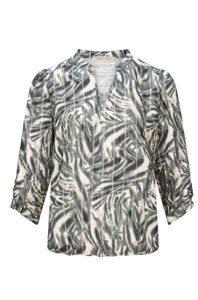 Dreamstar W25-112/Forest Calam Blousetop fancy lurex