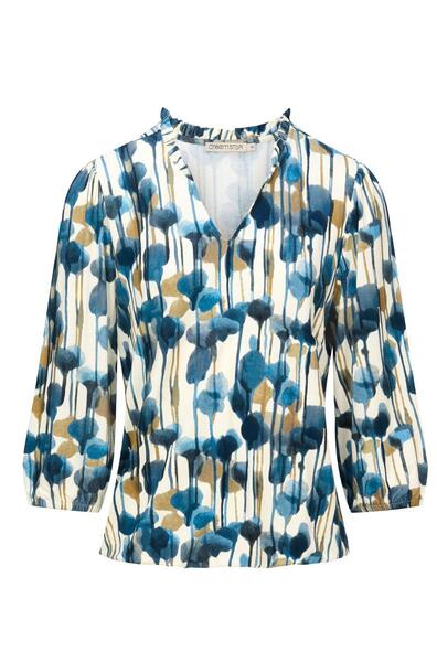 Dreamstar W25-143/Blue Mix Gemma top drip print