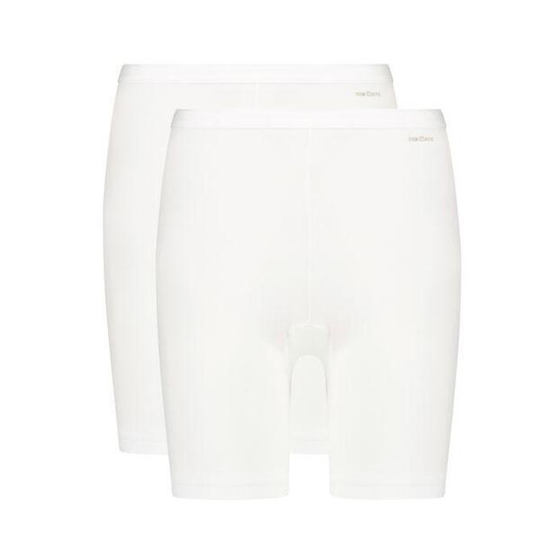 Ten Cate 32285/001 White Basic Long Shorts 2 Pack