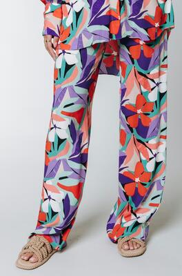Colourful Rebel WP114137/102 Multicolor Melody Big Flower pant