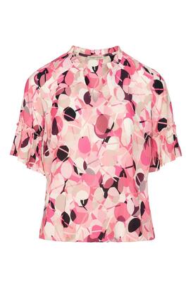 Dreamstar Z23-201/Pink Mix Claire blouse-top ballenprint