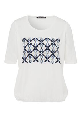 Frank Walder 108455/533059 Shirt met frontprint elast.brd