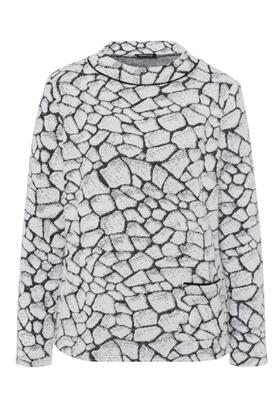 Frank Walder 308004/011093 Zachte pullover steen-dessin
