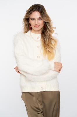 Geisha 54500-10/010 Cardigan furry