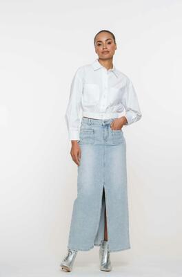 Geisha 56013-10/836 Jeans skirt patch pockets