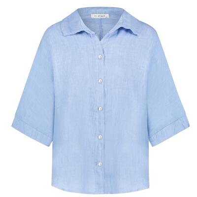 In Shape INS2401072/210 Light blue Femme linnen blouse