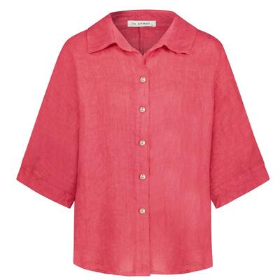 In Shape INS2401072/635 Raspberry Femme linnen blouse