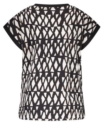 Lady Day L21-391-2508/Ruta print Hannah travel print top
