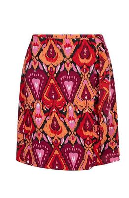 Lofty Manner PI39/Heart Ikat Print Aubrie skirt