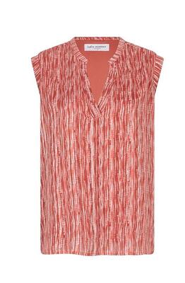 Lofty Manner QF01/Tie Dye Print Ailani Blouse top