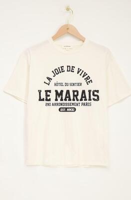 My Jewellery MJ10796/0900 Wit Le Marais T-shirt