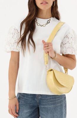 My Jewellery MJ13925/0400 Schoudertas half rond croco