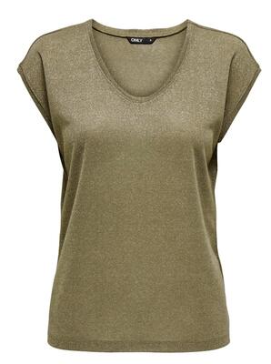 Only 15136069/Falcon Silvery SS v lurex top NOOS