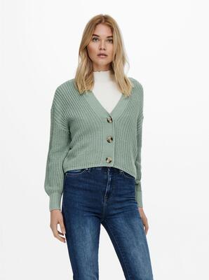 Only 15211521/Chinois Green Carol nice LS cardigan NOOS
