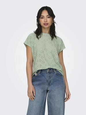 Only 15231005/Frosty Green Smilla SS top NOOS