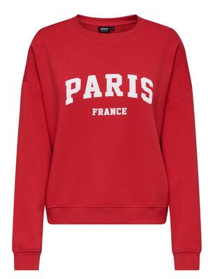 Only 15254183/True Red Sweat life LS crew o.size NOOS