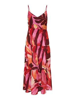 Only 15256836/Russet Brown Alma life vis strap long dress