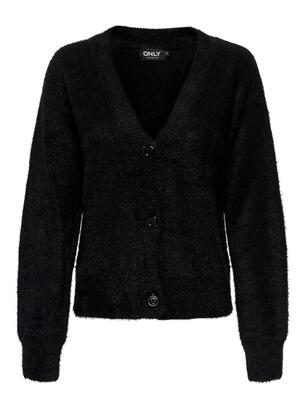 Only 15259564/Black Ella piumo LS cardigan