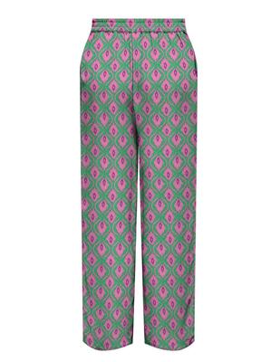 Only 15264446/Deep Mint Nova life vis SS palazzo pant