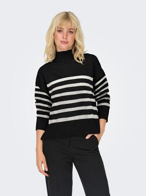 Only 15283109/Black Bari LS highneck NOOS