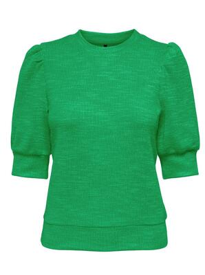 Only 15285055/Kelly Green Rie SS puff top