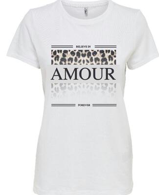 Only 15306615/BW Amour Kita reg SS graphic top