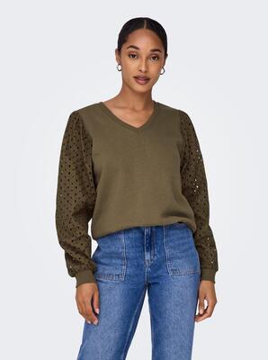 Only 15330983/Cub Donna LS v-neck sweat