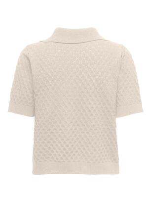 Only 15341211/Birch Cosima SS structure polo NOOS