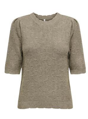 Only 15350776/Cub Melange Katia SS structure o-neck