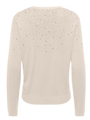 Only 15355228/Birch Anabella LS bling o-neck