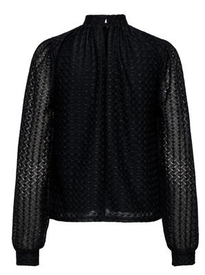 Only 15356169/Black Colbie LS top