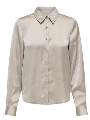 Only 15356386/String Zora LS satin shirt