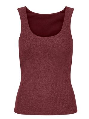 Only 15356494/Chocolate Truffle Lea glitter SL 2-ways top NOOS