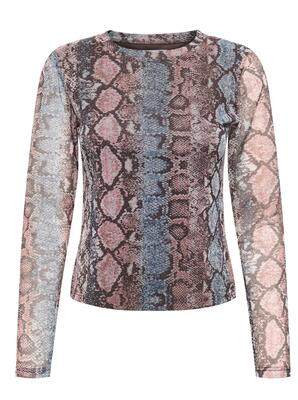 Only 15357642/Ombre Blue Nova LS mesh top