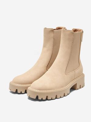 Only Shoes 15274563/Camel Betty-1 nubuck PU boot NOOS