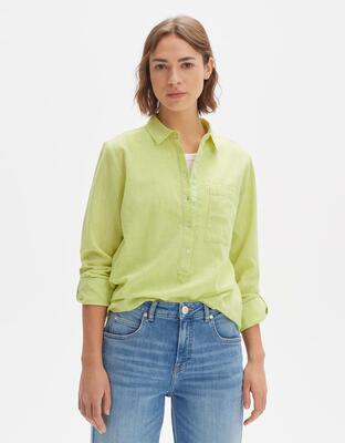 Opus 10260210334100#O4036/30027 Freppa linnen overhemd blouse