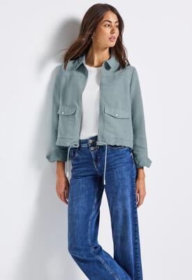 Street One 212761/17020 Corduroy jacket zipper