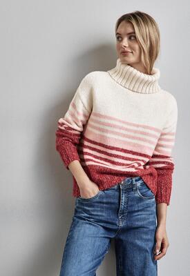 Street One 302968/35952 Color block sweater