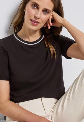 Street One 323849/16866 Shirt rib collar