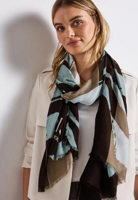 Street One 572883/37020 Printed modal longscarf