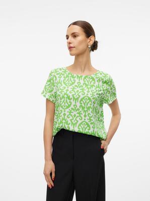 Vero Moda 10297345/Classic Green Easy joy SS top