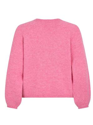 Vila 14109010/Sangria Sunset Sapna o-neck LS knit top