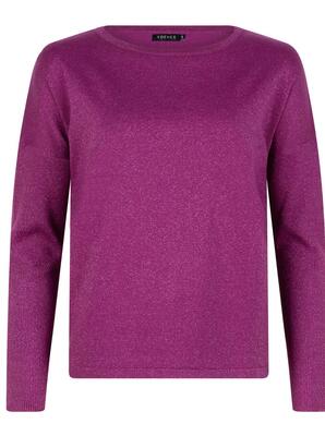 Ydence CW2205/141 Purple Lani Knitted Top