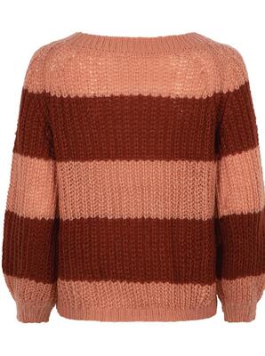 Ydence FC2209/1054 Brown/nude Frankie knitted sweater