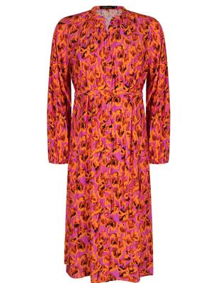 Ydence SS2323/1005 Purple flower Aline dress