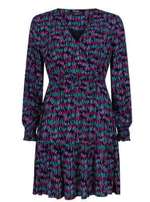 Ydence WS2226/1056 Turquoise/purple Novali Dress